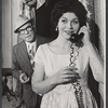 Pesach Burstein and unidentified in the stage production The Rebbetzin from Israel