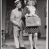 Pesach Burstein and Lillian Lux in the stage production The Rebbetzin from Israel