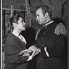 Marguerite Lenert and Brad Sullivan in the stage production Red Roses for Me