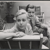 Anna Massey and John Merivale in rehearsal for the stage production The Reluctant Debutante