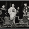 Thomas Ruisinger, Donald Madden and unidentified in the American Shakespeare Festival stage production Richard II