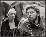 Penny Fuller and Joseph Bova in the 1966 New York Shakespeare production of Richard III