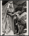 Joseph Bova [right] and unidentified in the 1966 New York Shakespeare production of Richard III
