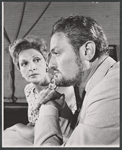 Coral Browne and Charles Gray in rehearsal for the stage production The Right Honorable Gentleman