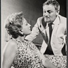 Coral Browne and Charles Gray in rehearsal for the stage production The Right Honorable Gentleman