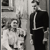 Sarah Badel and Charles Gray in the stage production The Right Honorable Gentleman