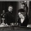 Charles Gray and Sarah Badel in the stage production The Right Honorable Gentleman