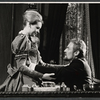 Marie Wallace and Charles Gray in the stage production The Right Honorable Gentleman