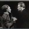 Marie Wallace and Charles Gray in the stage production The Right Honorable Gentleman