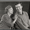 Dorothy Stickney and Adam Kennedy in rehearsal for the stage production The Riot Act