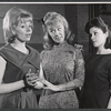 Janis Hansen, Sylvia Miles and Linda Lavin in rehearsal for the stage production The Riot Act