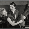 Janis Hansen and Thomas Connolly in rehearsal for the stage production The Riot Act