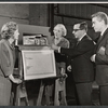 Dorothy Stickney, Ruth Donnelly and unidentified others in rehearsal for the stage production The Riot Act 