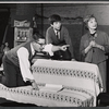 Dorothy Stickney, Alexandro Lopez and unidentified in rehearsal for the stage production The Riot Act