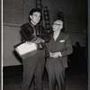 Derek Godfrey and Charles Ruggles in rehearsal for the stage production Roar Like a Dove