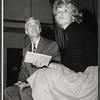 Robert Fryer and Betsy Palmer in rehearsal for the stage production Roar Like a Dove