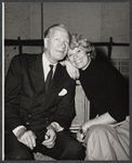 Cyril Ritchard and Betsy Palmer in rehearsal for the stage production Roar Like a Dove