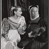 Inga Swenson and Aline MacMahon in the 1959 American Shakespeare production of Romeo and Juliet