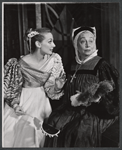 Inga Swenson and Aline MacMahon in the 1959 American Shakespeare production of Romeo and Juliet