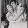 Inga Swenson and Richard Easton in the 1959 American Shakespeare production of Romeo and Juliet
