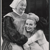 Aline MacMahon and Inga Swenson in the 1959 American Shakespeare production of Romeo and Juliet