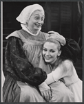 Aline MacMahon and Inga Swenson in the 1959 American Shakespeare production of Romeo and Juliet