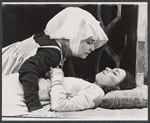 Lillian Gish and Maria Tucci in the American Shakespeare production of Romeo and Juliet