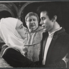 Lillian Gish, Patrick Hines and Terence Scammel in the American Shakespeare Festival stage production Romeo and Juliet