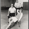 Cyril Ritchard, Dillon Evans and Shawn Elliott in the stage production Rondelay