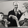Ron Leibman, Lucy Saroyan, and unidentified in the 1970 stage production of Room Service