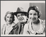 Lucy Saroyan, Ron Leibman and Barbara Dana in the 1970 stage production of Room Service