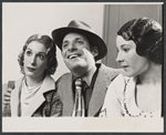 Lucy Saroyan, Ron Leibman and Barbara Dana in the 1970 stage production of Room Service