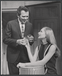 James Broderick and Shirley Knight in the Off-Broadway stage production Rooms