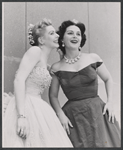 Helen Wood and Mimi Benzell in the 1957 production of Rosalie