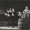 Brian Murray [second from left] John Wood [fourthfrom left] and unidentified others in the stage production Rosencrantz and Guildenstern Are Dead