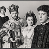 Brian Murray [far right] and unidentified others in the stage production Rosencrantz and Guildenstern Are Dead