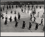 The Royal Scots Greys perform at Rockefeller Center in New York, NY in the 1962