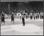 The Royal Scots Greys perform at Rockefeller Center in New York, NY in the 1962