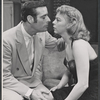 Robert Webber and Carol Haney in the stage production A Loss of Roses