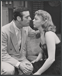 Robert Webber and Carol Haney in the stage production A Loss of Roses