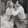 Carol Haney and Warren Beatty in the stage production A Loss of Roses