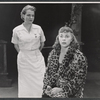 Betty Field and Carol Haney in the stage production A Loss of Roses