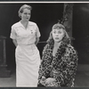 Betty Field and Carol Haney in the stage production A Loss of Roses