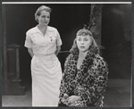 Betty Field and Carol Haney in the stage production A Loss of Roses