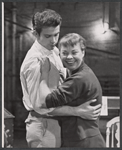Warren Beatty and Carol Haney in rehearsal for the stage production A Loss of Roses