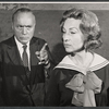 Charles Boyer and Agnes Moorehead in rehearsal for the stage production Lord Pengo
