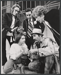 Dale Soules, Richard Russell Ramos [center] and unidentified others in the stage production Lotta