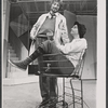 Sean Barker and Dale Soules in the stage production Lotta