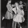Kimetha Laurie, David Wayne and Renne Jarrett in rehearsal for the stage production The Loud Red Patrick