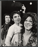 Harvey Solin, Jaime Sanchez and Liz Torres in the stage production Louis and the Elephant